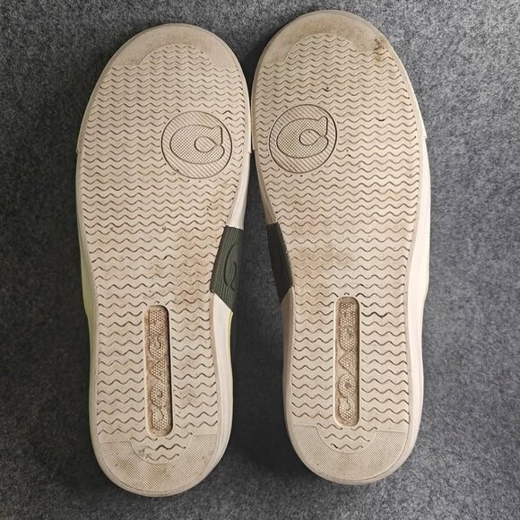 Coach Men’s CA283 Slip-On Skate Sneakers Army Green Size 11.5D | Pre-Owned - Picture 9 of 9